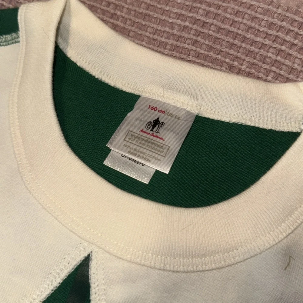 Kids Warner Bros™ Discovery Buddy the Elf Costume Long John Pajamas Set and hat - Picture 4 of 8